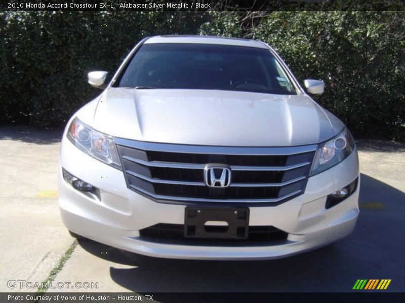 Alabaster Silver Metallic / Black 2010 Honda Accord Crosstour EX-L