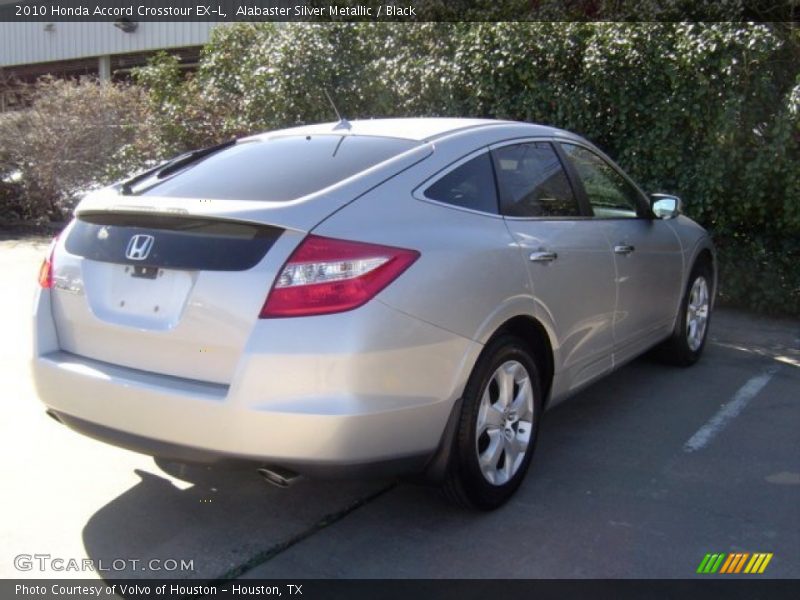 Alabaster Silver Metallic / Black 2010 Honda Accord Crosstour EX-L