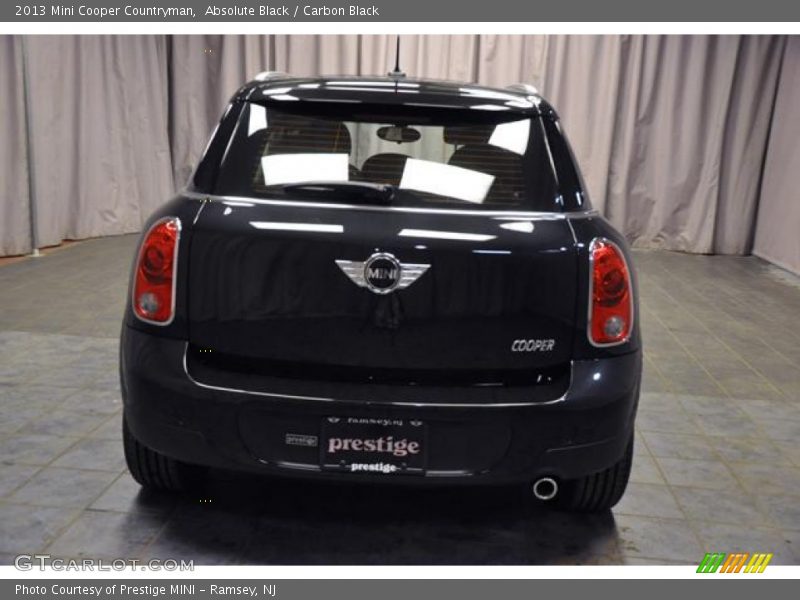 Absolute Black / Carbon Black 2013 Mini Cooper Countryman