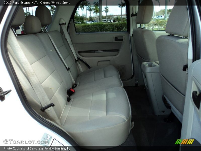 Oxford White / Stone 2012 Ford Escape XLT