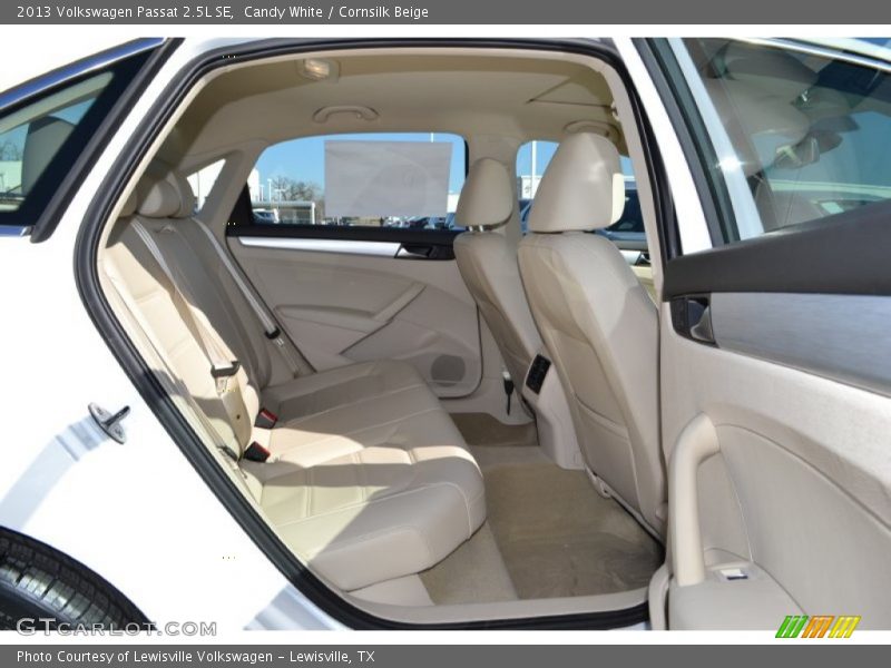 Candy White / Cornsilk Beige 2013 Volkswagen Passat 2.5L SE