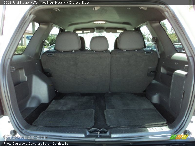 Ingot Silver Metallic / Charcoal Black 2012 Ford Escape XLT