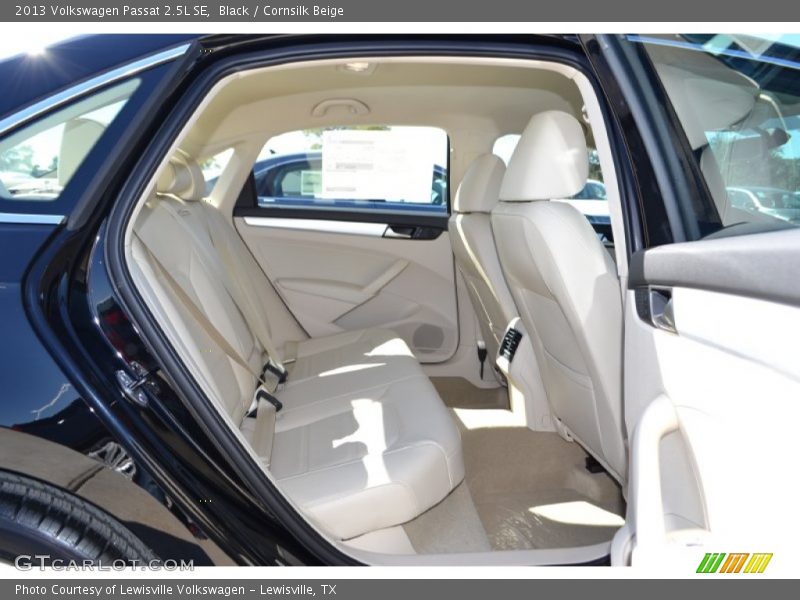 Black / Cornsilk Beige 2013 Volkswagen Passat 2.5L SE