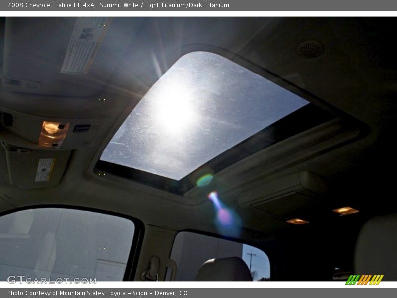 Summit White / Light Titanium/Dark Titanium 2008 Chevrolet Tahoe LT 4x4