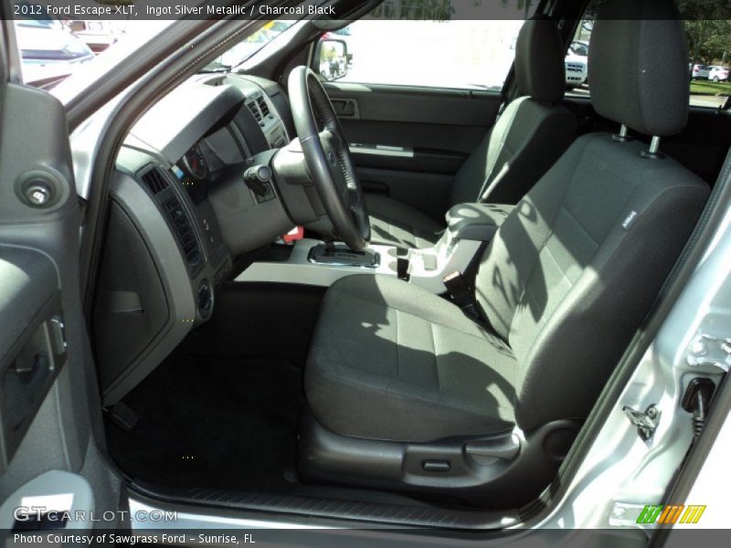 Ingot Silver Metallic / Charcoal Black 2012 Ford Escape XLT