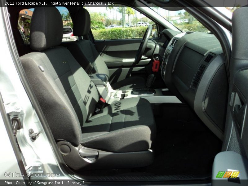 Ingot Silver Metallic / Charcoal Black 2012 Ford Escape XLT