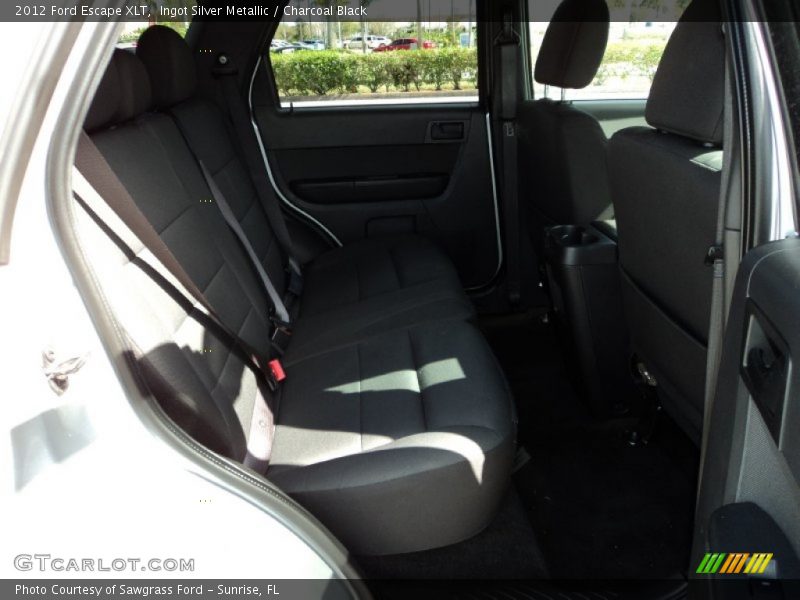 Ingot Silver Metallic / Charcoal Black 2012 Ford Escape XLT