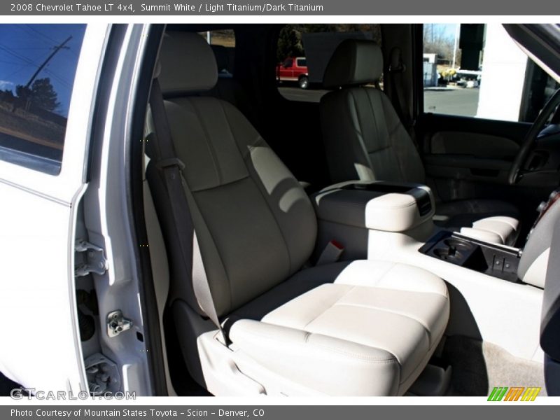 Summit White / Light Titanium/Dark Titanium 2008 Chevrolet Tahoe LT 4x4
