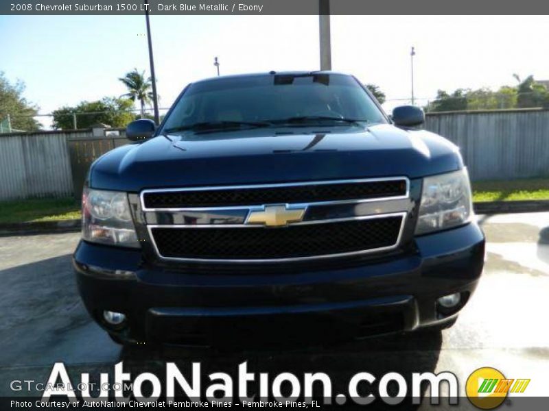 Dark Blue Metallic / Ebony 2008 Chevrolet Suburban 1500 LT