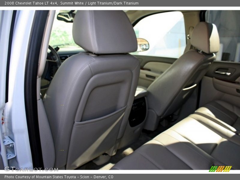 Summit White / Light Titanium/Dark Titanium 2008 Chevrolet Tahoe LT 4x4