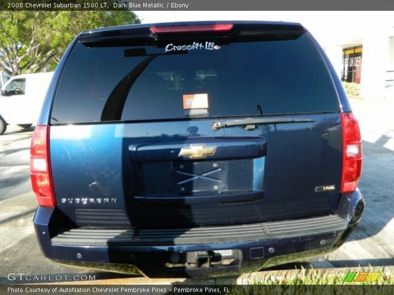 Dark Blue Metallic / Ebony 2008 Chevrolet Suburban 1500 LT