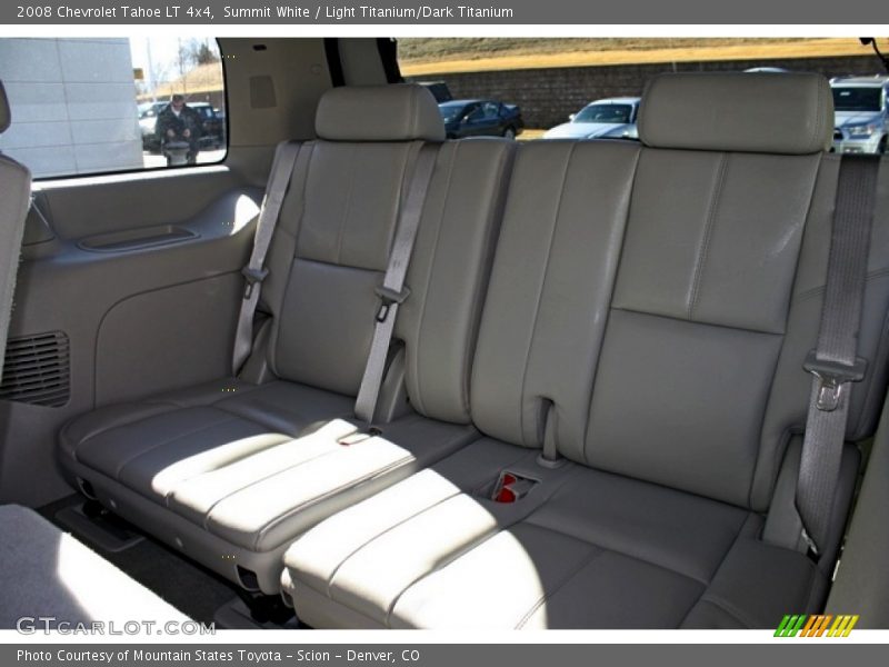 Summit White / Light Titanium/Dark Titanium 2008 Chevrolet Tahoe LT 4x4