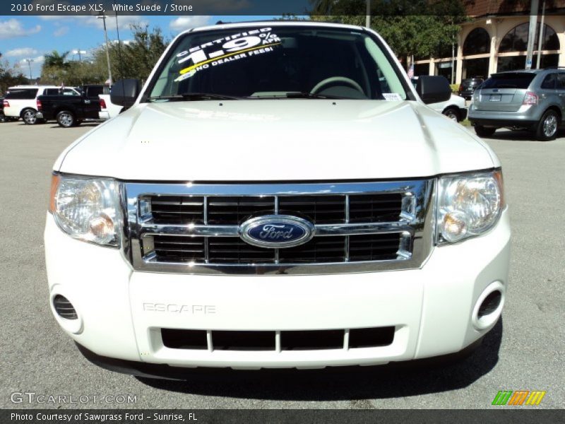 White Suede / Stone 2010 Ford Escape XLS