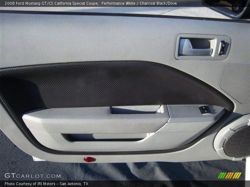 Performance White / Charcoal Black/Dove 2008 Ford Mustang GT/CS California Special Coupe