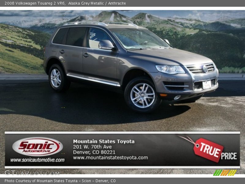 Alaska Grey Metallic / Anthracite 2008 Volkswagen Touareg 2 VR6