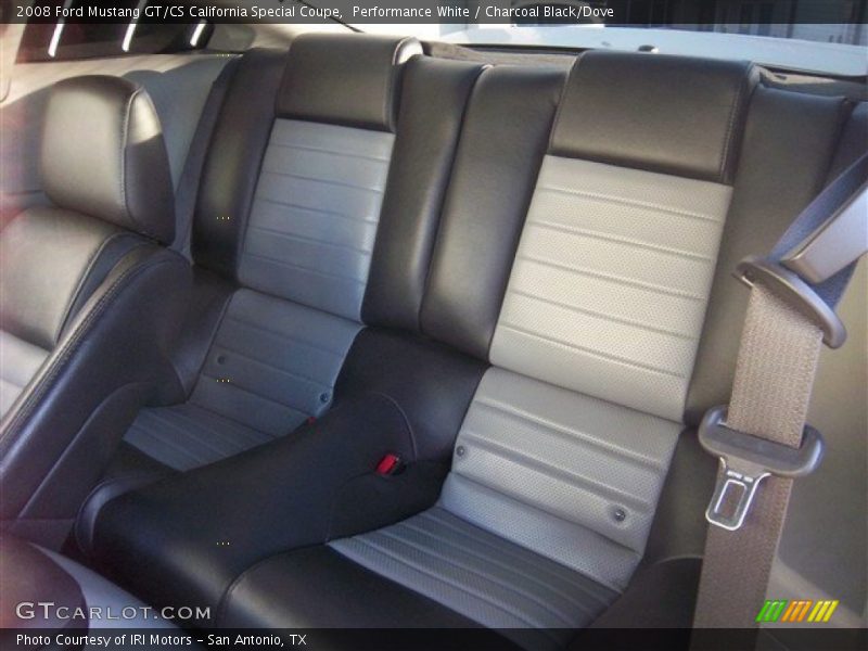 Performance White / Charcoal Black/Dove 2008 Ford Mustang GT/CS California Special Coupe