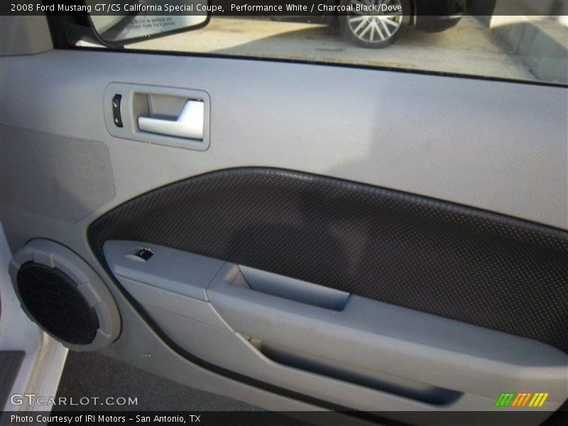 Performance White / Charcoal Black/Dove 2008 Ford Mustang GT/CS California Special Coupe