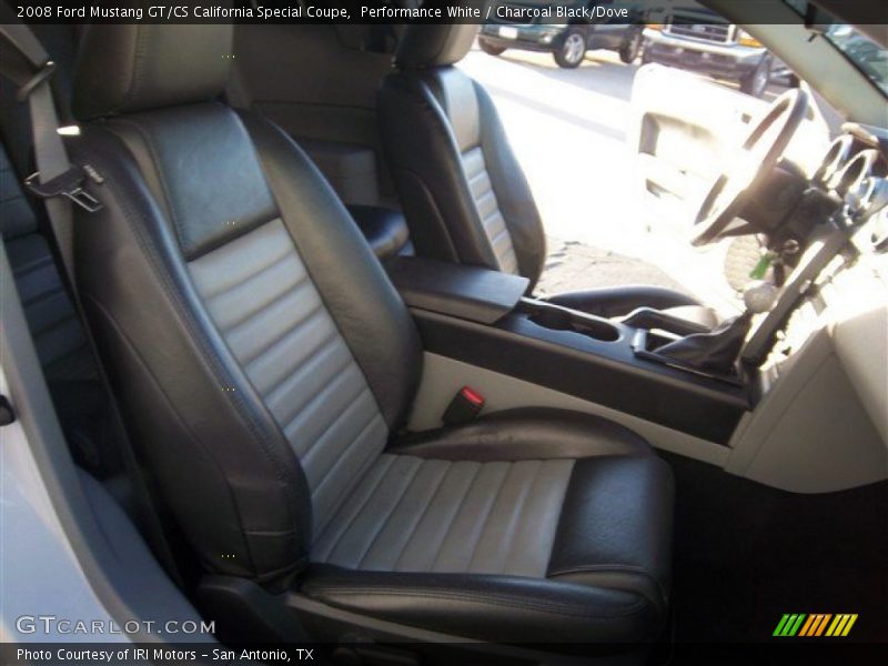 Performance White / Charcoal Black/Dove 2008 Ford Mustang GT/CS California Special Coupe