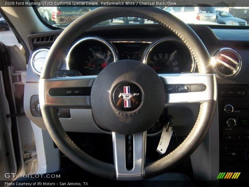 Performance White / Charcoal Black/Dove 2008 Ford Mustang GT/CS California Special Coupe