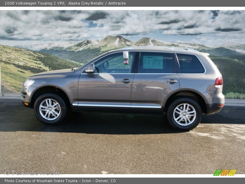Alaska Grey Metallic / Anthracite 2008 Volkswagen Touareg 2 VR6