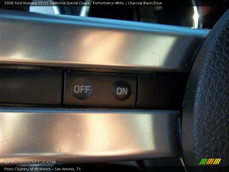 Performance White / Charcoal Black/Dove 2008 Ford Mustang GT/CS California Special Coupe