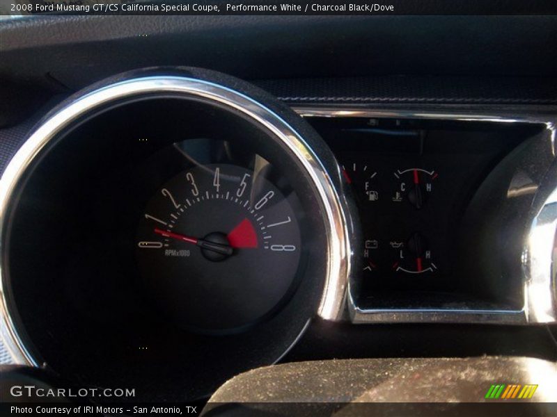 Performance White / Charcoal Black/Dove 2008 Ford Mustang GT/CS California Special Coupe