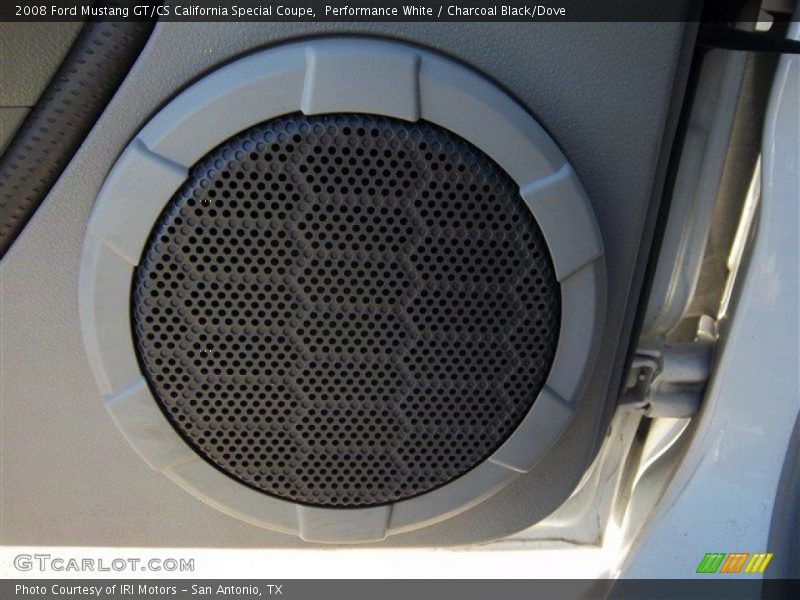 Performance White / Charcoal Black/Dove 2008 Ford Mustang GT/CS California Special Coupe