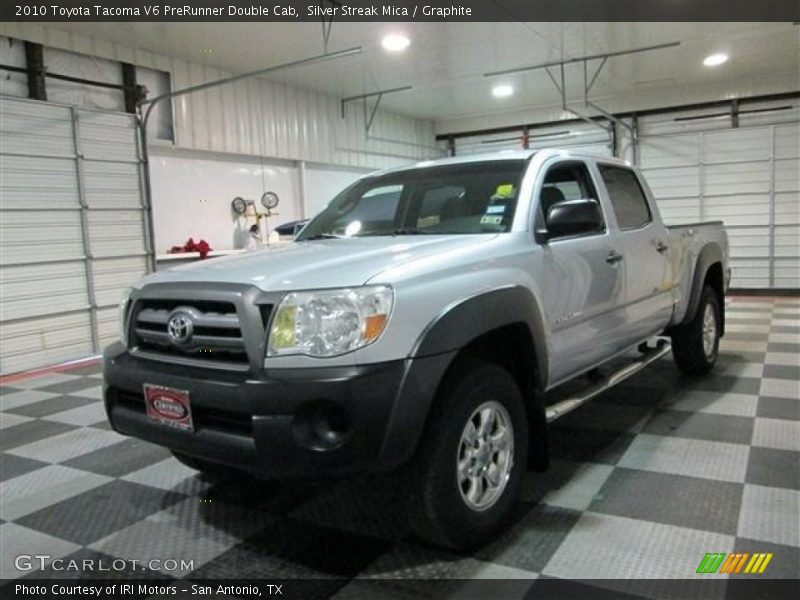 Silver Streak Mica / Graphite 2010 Toyota Tacoma V6 PreRunner Double Cab