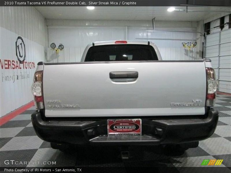 Silver Streak Mica / Graphite 2010 Toyota Tacoma V6 PreRunner Double Cab