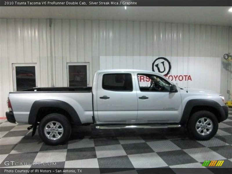 Silver Streak Mica / Graphite 2010 Toyota Tacoma V6 PreRunner Double Cab