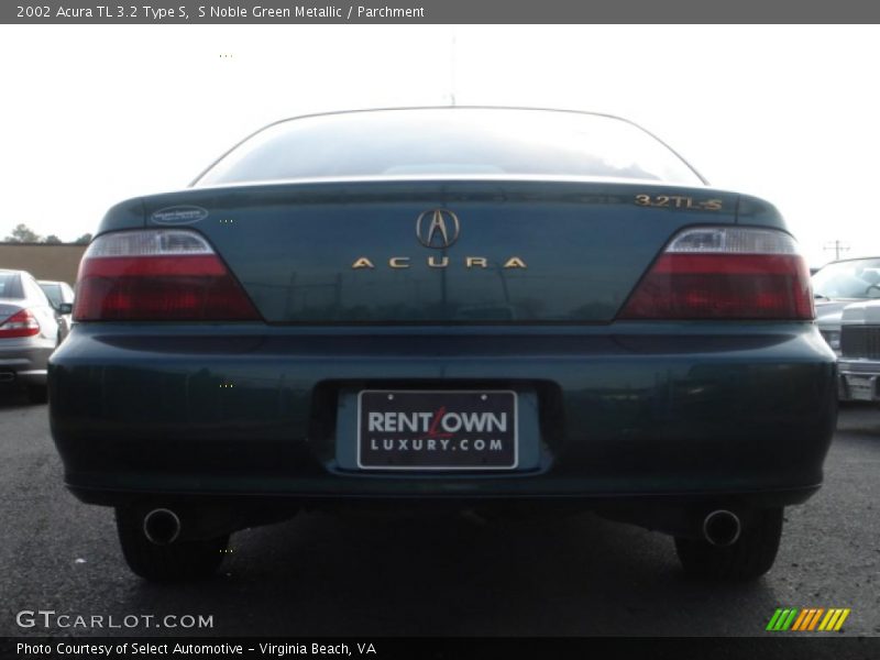 S Noble Green Metallic / Parchment 2002 Acura TL 3.2 Type S