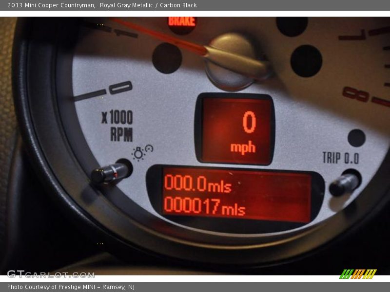 Royal Gray Metallic / Carbon Black 2013 Mini Cooper Countryman