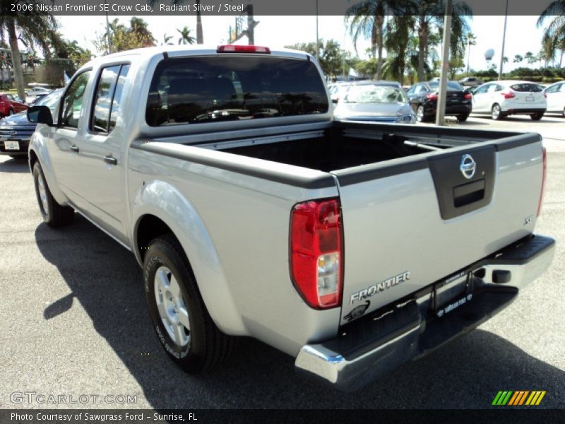 Radiant Silver / Steel 2006 Nissan Frontier SE Crew Cab