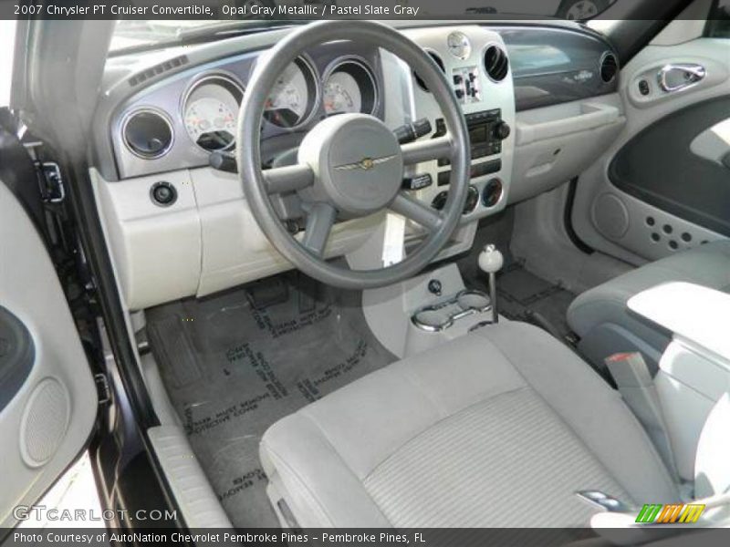 Pastel Slate Gray Interior - 2007 PT Cruiser Convertible 