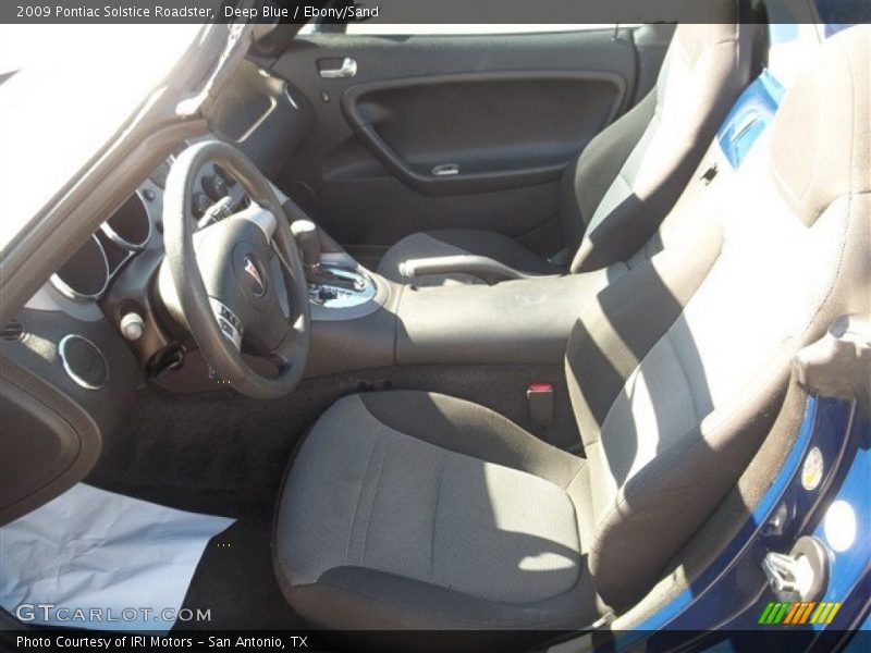  2009 Solstice Roadster Ebony/Sand Interior