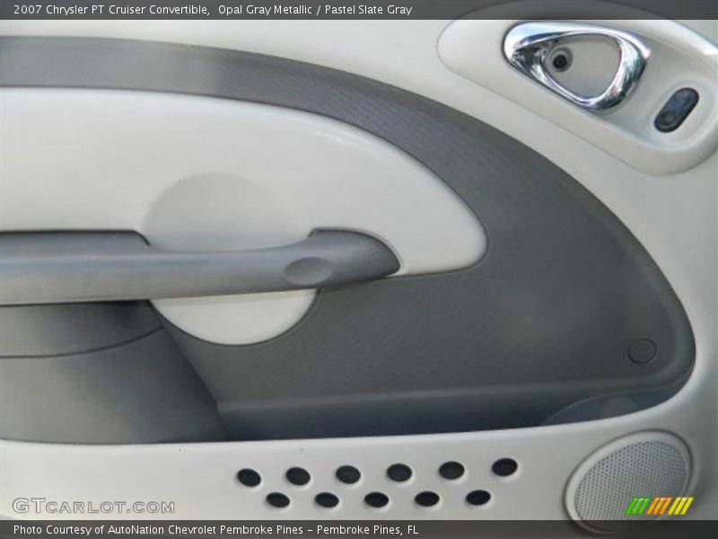 Opal Gray Metallic / Pastel Slate Gray 2007 Chrysler PT Cruiser Convertible