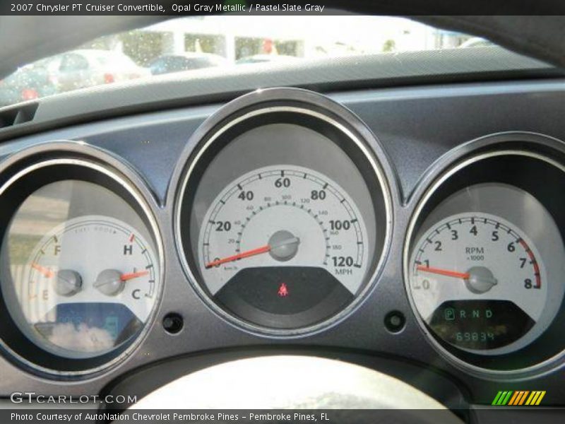  2007 PT Cruiser Convertible Convertible Gauges