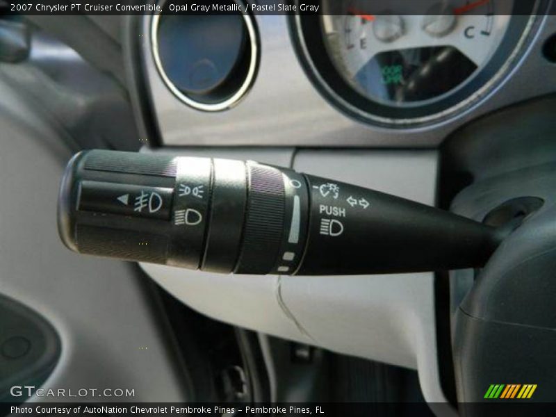 Controls of 2007 PT Cruiser Convertible