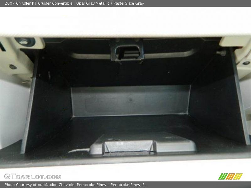 Opal Gray Metallic / Pastel Slate Gray 2007 Chrysler PT Cruiser Convertible