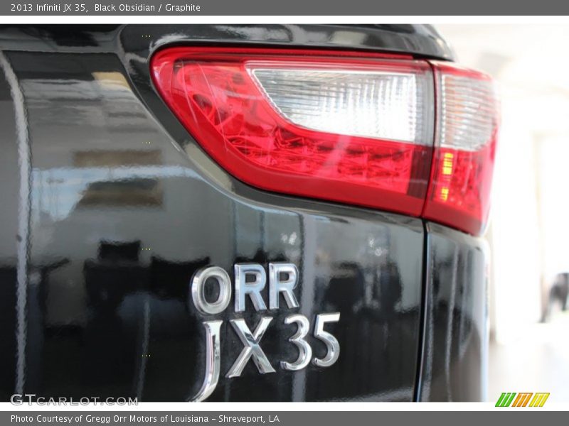 Black Obsidian / Graphite 2013 Infiniti JX 35