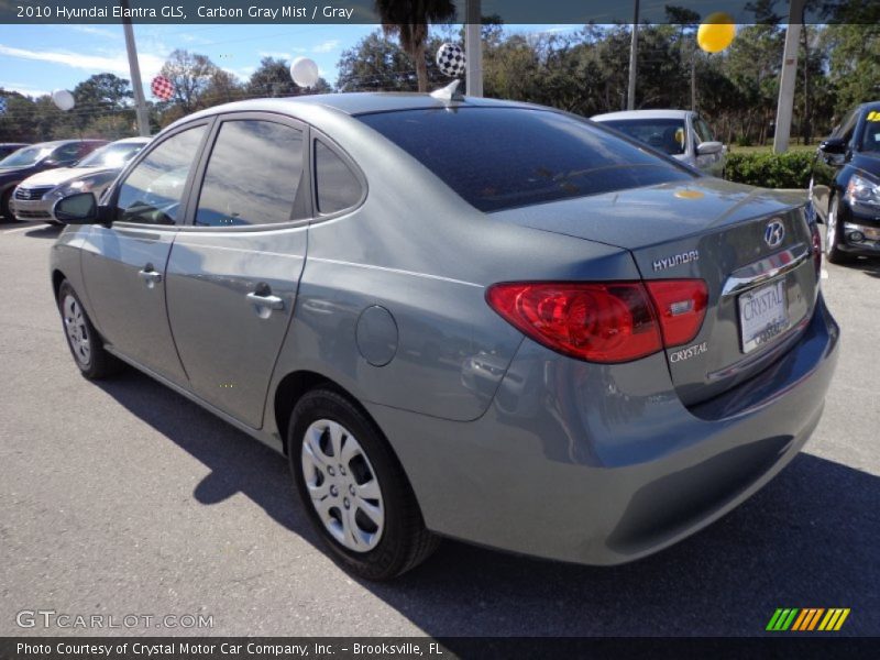 Carbon Gray Mist / Gray 2010 Hyundai Elantra GLS