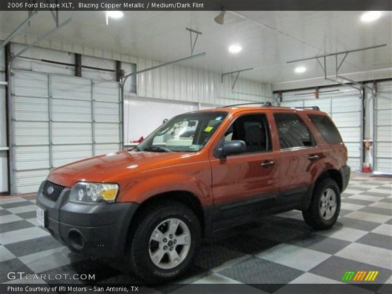 Blazing Copper Metallic / Medium/Dark Flint 2006 Ford Escape XLT