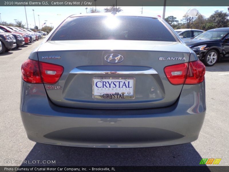 Carbon Gray Mist / Gray 2010 Hyundai Elantra GLS