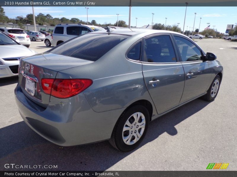 Carbon Gray Mist / Gray 2010 Hyundai Elantra GLS