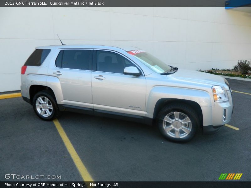 Quicksilver Metallic / Jet Black 2012 GMC Terrain SLE