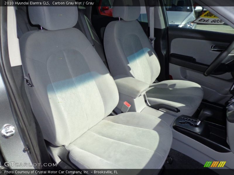 Carbon Gray Mist / Gray 2010 Hyundai Elantra GLS