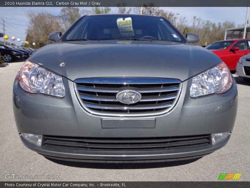 Carbon Gray Mist / Gray 2010 Hyundai Elantra GLS