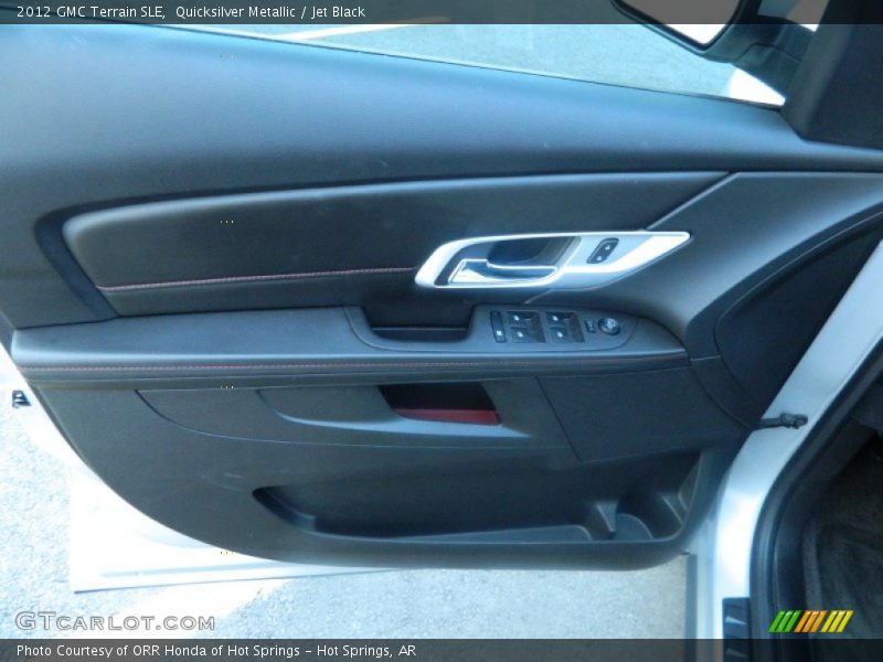 Quicksilver Metallic / Jet Black 2012 GMC Terrain SLE
