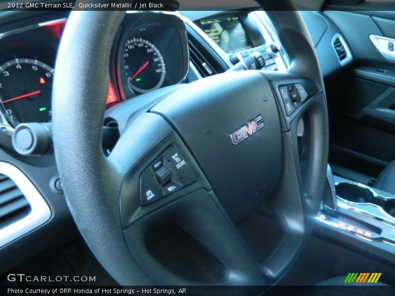 Quicksilver Metallic / Jet Black 2012 GMC Terrain SLE