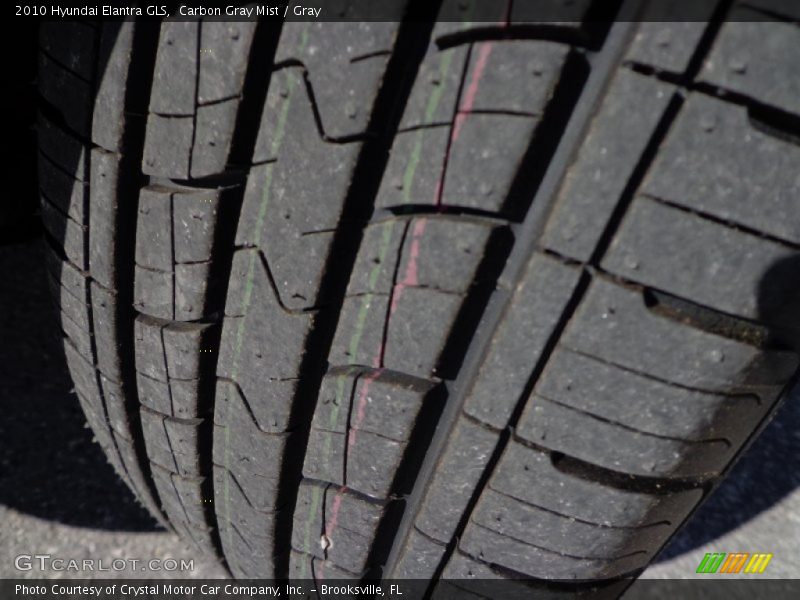 Carbon Gray Mist / Gray 2010 Hyundai Elantra GLS